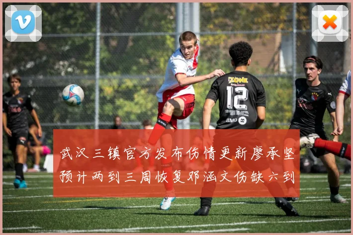 武汉三镇官方发布伤情更新廖承坚预计两到三周恢复邓涵文伤缺六到八周